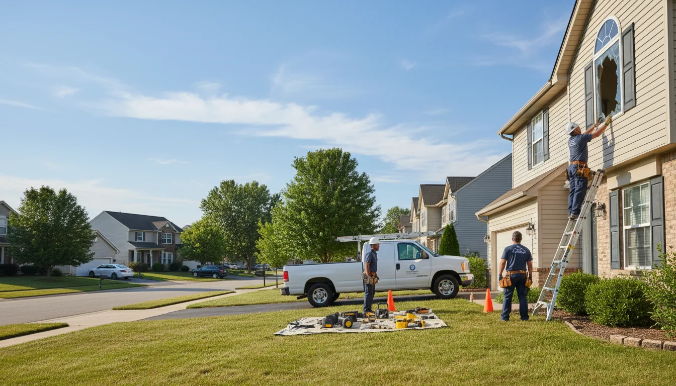 Expert window installer providing residential service in Falkville, AL